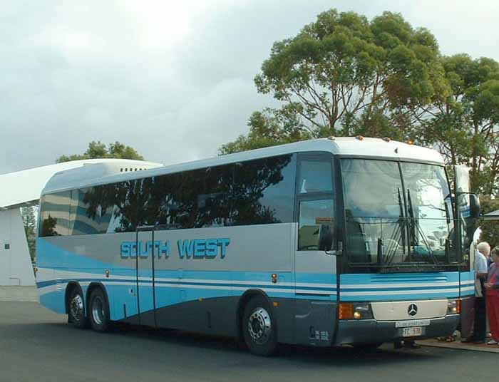 South West Coach Lines Mercedes O404 Austral Denning Majestic